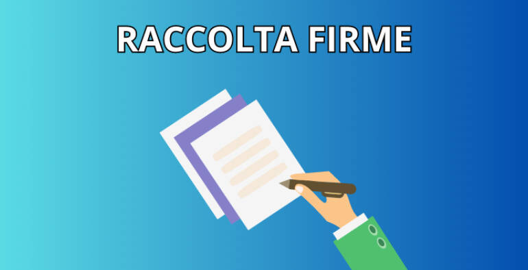 raccolta firme